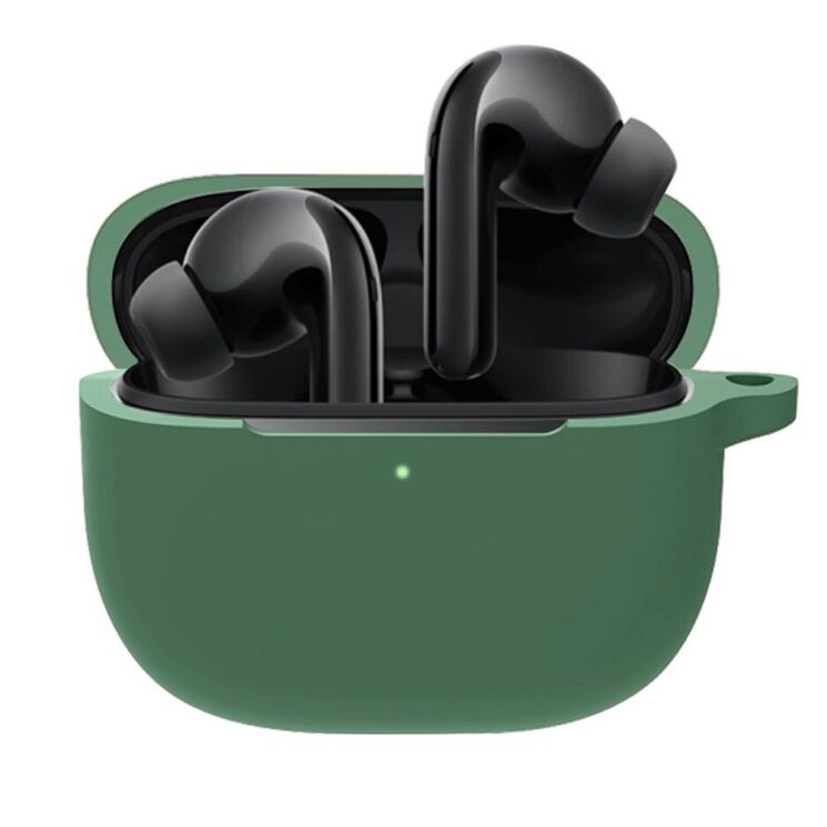 Силіконовий чохол UniCase Protective Case для Xiaomi FlipBuds Pro - Blackish Green: фото 1 з 6