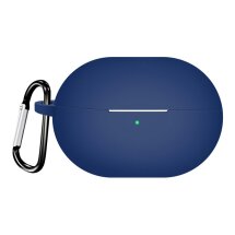 Силиконовый чехол UniCase Protective Color для Huawei FreeBuds Pro 4 - Dark Blue: фото 1 из 8