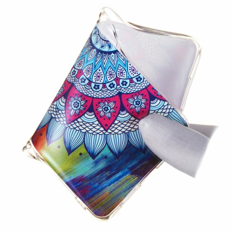 Силиконовый (TPU) чехол Deexe LumiCase для Samsung Galaxy M30 (M305) / A40s (A407) - Flower Pattern: фото 4 из 6