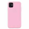 Силіконовий (TPU) чохол Deexe Matte Case для Apple iPhone 11 - Pink (269129P)