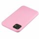 Силіконовий (TPU) чохол Deexe Matte Case для Apple iPhone 11 - Pink (269129P). Фото 3 з 5