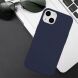 Силіконовий (TPU) чохол Deexe Matte Case для Apple iPhone 15 Plus - Blue (329404L). Фото 3 з 5