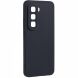 Силиконовый (TPU) чехол Deexe Matte Case для Infinix Hot 50 Pro - Black (368914B). Фото 3 из 6