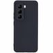 Силиконовый (TPU) чехол Deexe Matte Case для Infinix Hot 50 Pro - Black (368914B). Фото 1 из 6