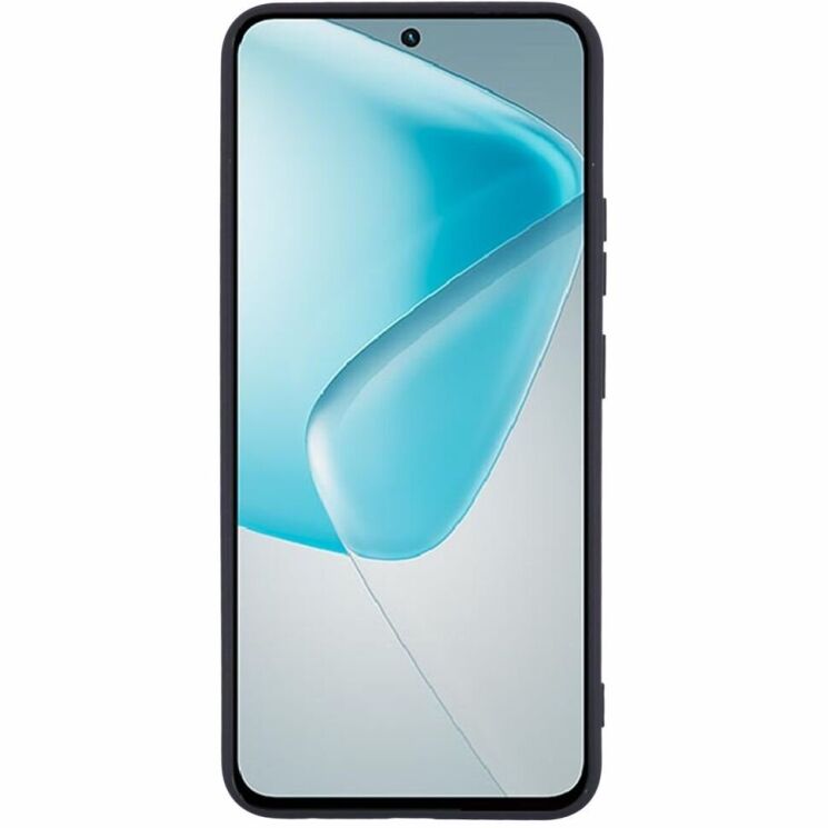 Силиконовый (TPU) чехол Deexe Matte Case для Infinix Hot 50 Pro - Black: фото 2 из 6