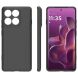Силиконовый (TPU) чехол Deexe Matte Case для Motorola Edge 60 / Edge 60 Fusion - Black (379633B). Фото 1 из 4