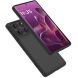 Силиконовый (TPU) чехол Deexe Matte Case для Motorola Edge 60 / Edge 60 Fusion - Black (379633B). Фото 4 из 4