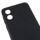 Силиконовый (TPU) чехол Deexe Matte Case для Motorola Moto E13 - Black (320149B). Фото 6 из 7
