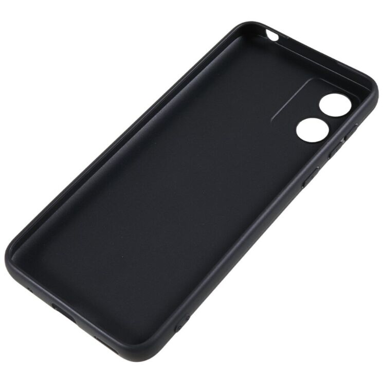 Силиконовый (TPU) чехол Deexe Matte Case для Motorola Moto E13 - Black: фото 5 из 7