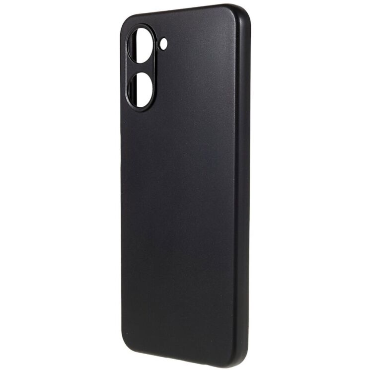 Силиконовый (TPU) чехол Deexe Matte Case для Realme 10 - Black: фото 2 из 7