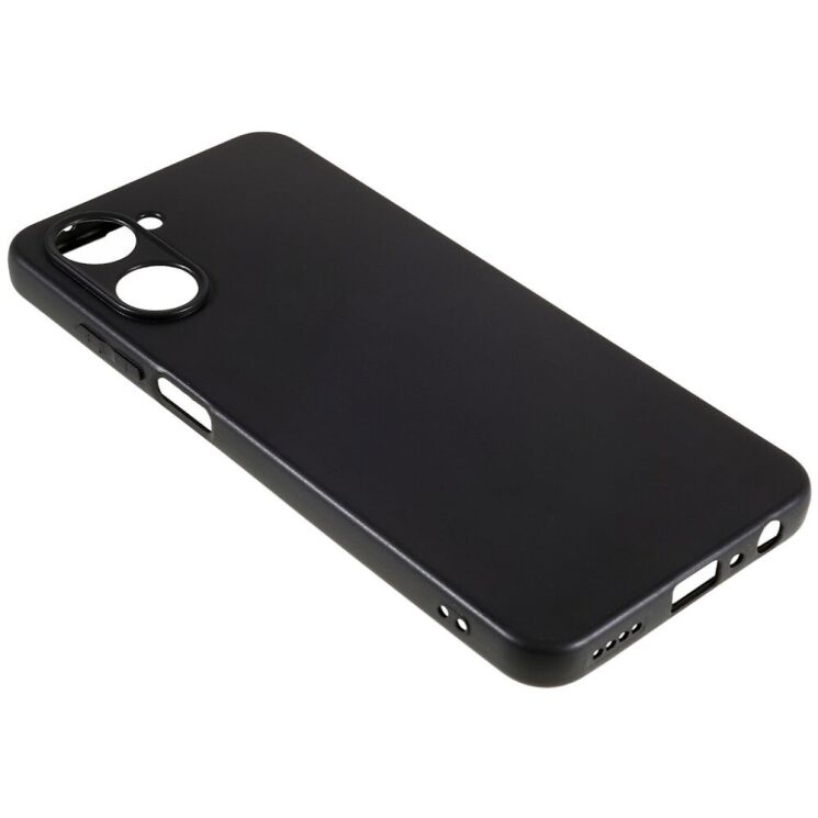 Силиконовый (TPU) чехол Deexe Matte Case для Realme 10 - Black: фото 5 из 7