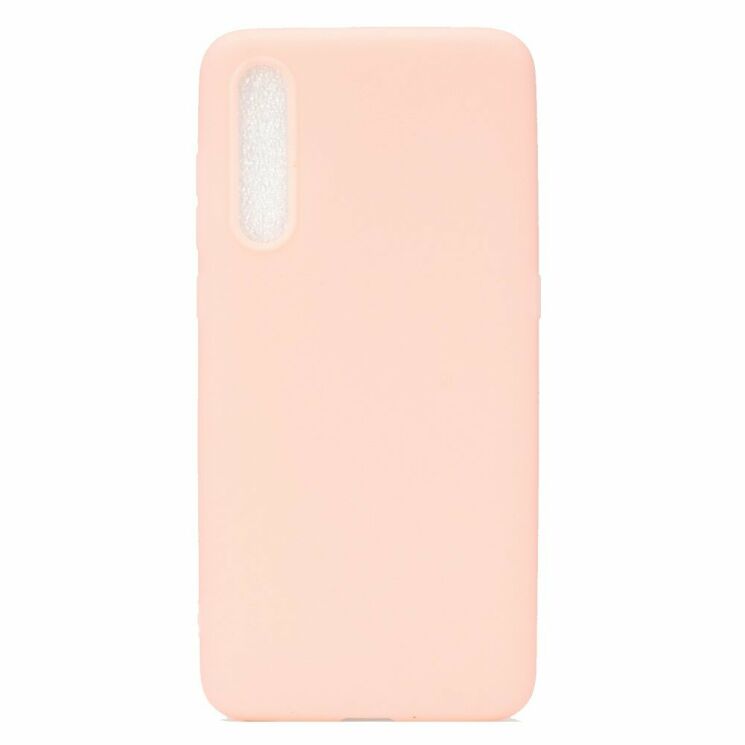 Силіконовий (TPU) чохол Deexe Matte Case для Samsung Galaxy A50 (A505) - Pink: фото 2 з 8