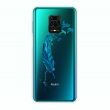 Силиконовый (TPU) чехол Deexe Pretty Glossy для Xiaomi Redmi Note 9 Pro / Note 9 Pro Max / Note 9s - Feather (265526I)