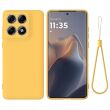 Силиконовый (TPU) чехол Deexe Silicone Case для Motorola Edge 70 Pro - Yellow (412019Y)