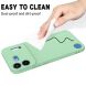 Силіконовий (TPU) чохол Deexe Silicone Case для Nothing Phone (4b) - Green (218412G). Фото 9 з 9