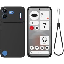 Силіконовий (TPU) чохол Deexe Silicone Case для Nothing Phone (4b) - Black: фото 1 з 9