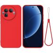 Силіконовий (TPU) чохол Deexe Silicone Case для Realme GT 8 Pro - Red (404906R)
