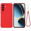 Силиконовый (TPU) чехол Deexe Silicone Case для Samsung Galaxy A27 (A276) - Red (408621R)