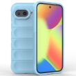 Силиконовый (TPU) чехол Deexe Terra Case для Google Pixel 10a - Baby Blue (407320TT)