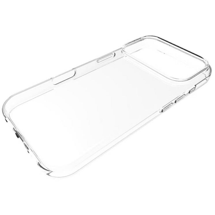Силиконовый (TPU) чехол Deexe UltraThin для Apple iPhone 17 Pro Max - Transparent: фото 3 из 5