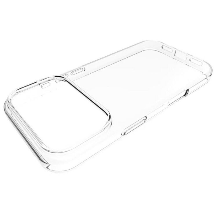 Силиконовый (TPU) чехол Deexe UltraThin для Apple iPhone 17 Pro Max - Transparent: фото 4 из 5