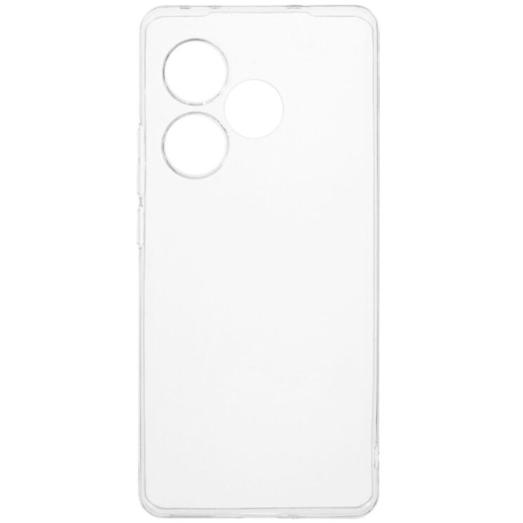 Силиконовый (TPU) чехол Deexe UltraThin для Realme GT 6T / GT 6 - Transparent: фото 2 из 6