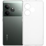 Силиконовый (TPU) чехол Deexe UltraThin для Realme GT 6T / GT 6 - Transparent: фото 1 из 6