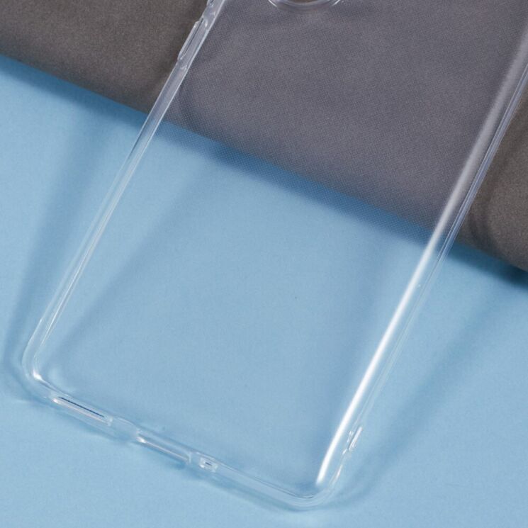 Силиконовый (TPU) чехол Deexe UltraThin для Realme GT 6T / GT 6 - Transparent: фото 5 из 6