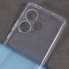 Силиконовый (TPU) чехол Deexe UltraThin для Realme GT 6T / GT 6 - Transparent (357302T). Фото 6 из 6