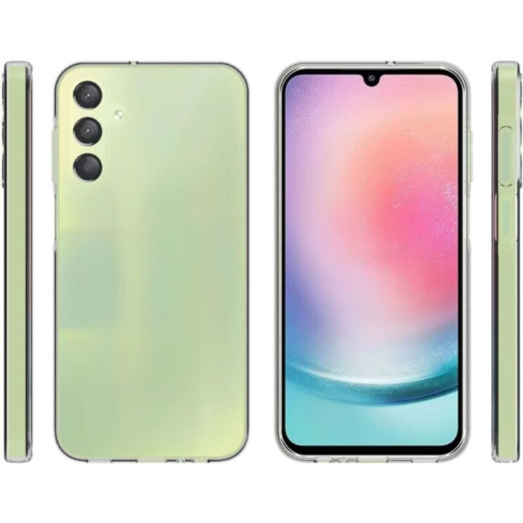 Силиконовый (TPU) чехол Deexe UltraThin для Samsung Galaxy A15 (A155) - Transparent: фото 8 из 8
