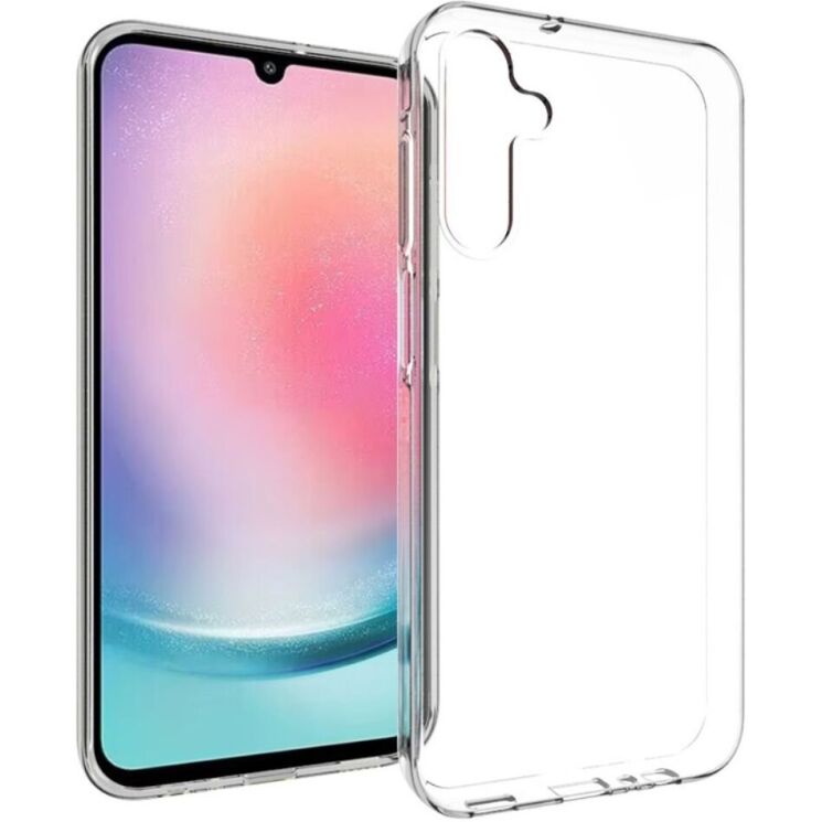 Силиконовый (TPU) чехол Deexe UltraThin для Samsung Galaxy A15 (A155) - Transparent: фото 1 из 8