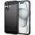 Силиконовый (TPU) чехол MOFI Carbon Fiber для Apple iPhone 16 - Black: фото 1 из 9