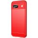 Силиконовый (TPU) чехол MOFI Carbon Fiber для Google Pixel 8A - Red (341035R). Фото 2 из 9
