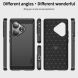 Силиконовый (TPU) чехол MOFI Carbon Fiber для Realme GT 6 / GT 6T - Blue (357809L). Фото 9 из 10