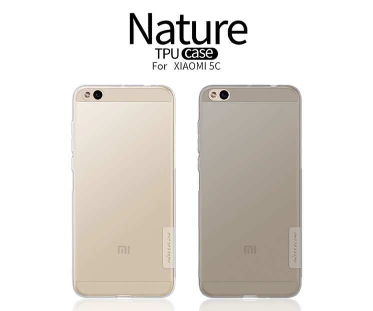 Силіконовий (TPU) чохол NILLKIN Nature для Xiaomi Mi5c - Gray: фото 7 з 14