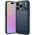 Силиконовый (TPU) чехол UniCase Carbon для iPhone 18 Pro Max - Blue: фото 1 из 9