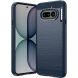 Силіконовий (TPU) чохол UniCase Carbon для Nothing Phone (4a) - Blue (411311L). Фото 1 з 9