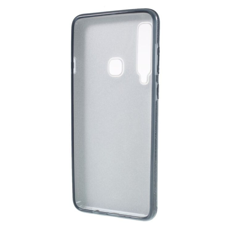 Силиконовый (TPU) чехол UniCase Glitter Cover для Samsung Galaxy A9 2018 (A920) - Black: фото 3 из 6