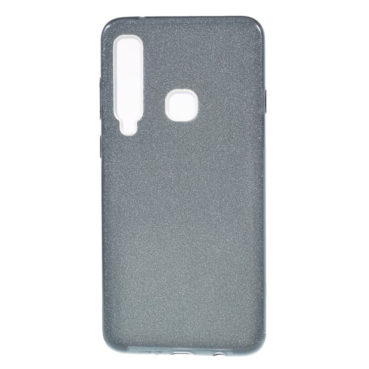 Силиконовый (TPU) чехол UniCase Glitter Cover для Samsung Galaxy A9 2018 (A920) - Black: фото 1 из 6