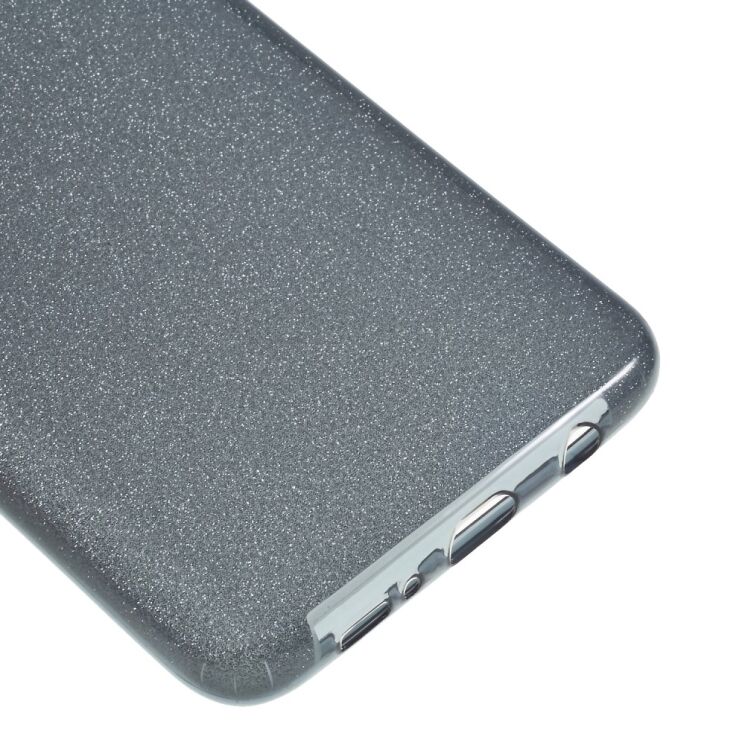 Силиконовый (TPU) чехол UniCase Glitter Cover для Samsung Galaxy A9 2018 (A920) - Black: фото 5 из 6
