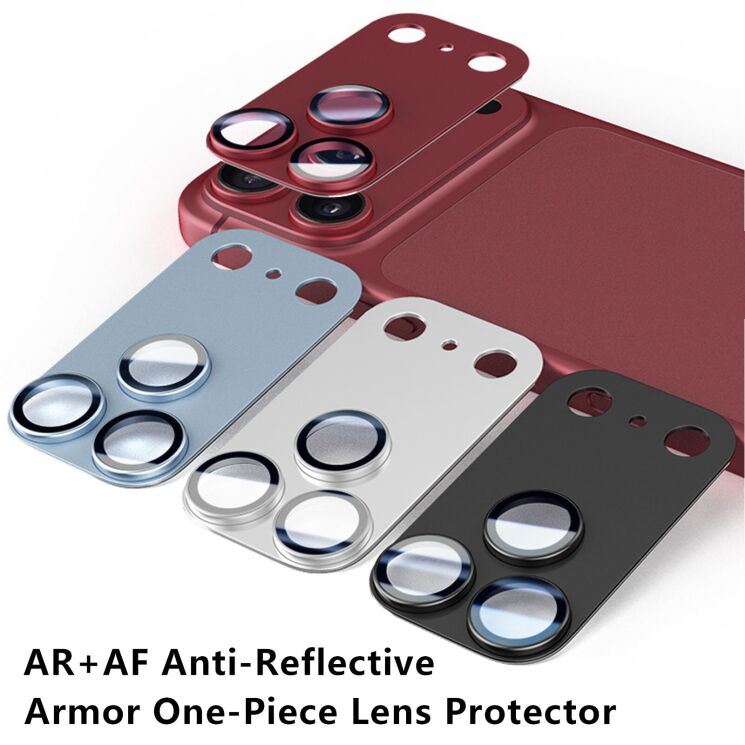 Скло на камеру Deexe MonoShield Camera Protect для iPhone 18 Pro - Silver: фото 5 з 6