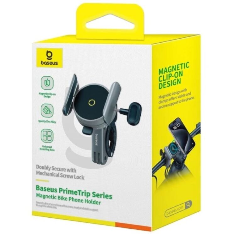 Велосипедный держатель Baseus PrimeTrip Series (C40569000121-00) - Cosmic Black: фото 6 из 26