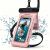Вологозахисний чохол Deexe Aqua Shield для смартфонів діагоналлю до 7.5 дюймів - Pink: фото 1 з 7