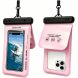Вологозахисний чохол Deexe Aqua Shield для смартфонів діагоналлю до 7.5 дюймів - Pink (981874P). Фото 2 з 7
