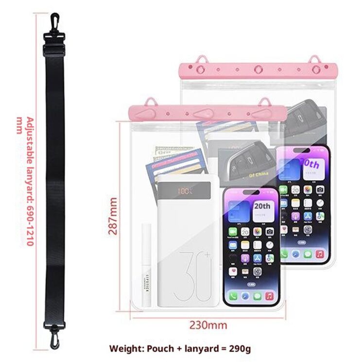 Вологозахисний чохол Deexe Waterproof Dry Case - Black (981862B) Вологозахисний чохол Deexe Waterproof Dry Case - Black: фото 6 з 6