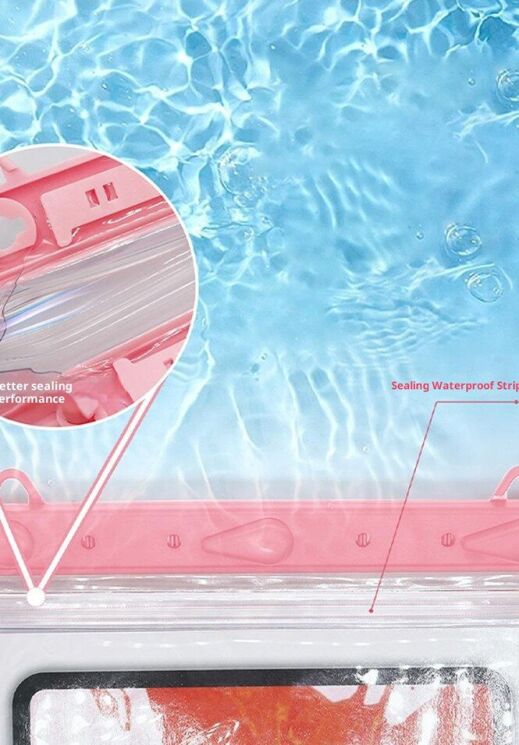 Вологозахисний чохол Deexe Waterproof Dry Case - Black (981862B) Вологозахисний чохол Deexe Waterproof Dry Case - Black: фото 5 з 6