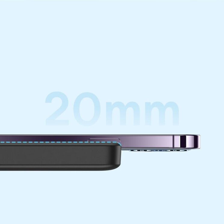 Внешний аккумулятор Baseus Magnetic Mini 20W (10000 mAh) PPCX070001 - Black: фото 11 из 23