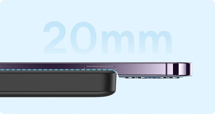 Внешний аккумулятор Baseus Magnetic Mini 20W (10000 mAh) PPCX070001 - Black: фото 16 из 23