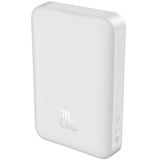 Внешний аккумулятор Baseus Magnetic Mini 20W (10000 mAh) PPCX070002 - White: фото 3 из 23