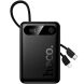 Внешний аккумулятор Hoco J171 Edge 22.5W + PD20W (10000mAh) + кабель Type-C + Lightning - Black (995807B). Фото 2 из 7